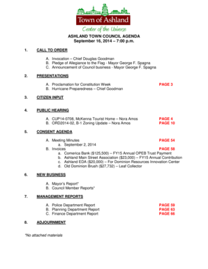 Student data sheet pdf - ASHLAND TOWN COUNCIL AGENDA - town ashland va