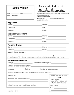 Hockey pool template - Subdivision - Ashland VA