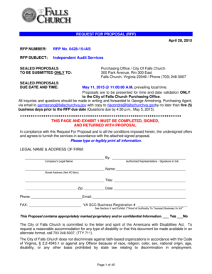 Term sheet format - TO BE SUBMITTED ONLY TO - fallschurchva