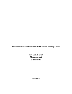 Residency agreement form - HIVAIDS Case Management Standards - norfolkgov