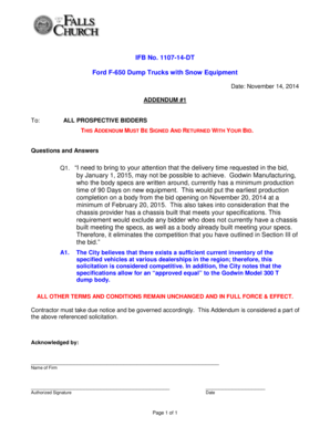 Aqha transfer form - IFB No 1107-14-DT Ford F-650 Dump Trucks with Snow Equipment - fallschurchva