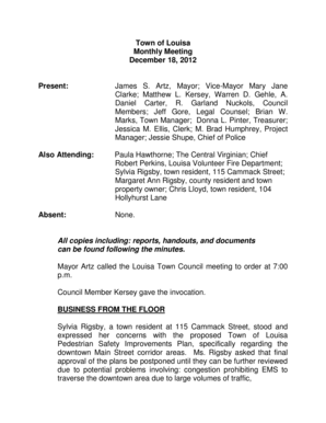 A1c chart - TOWN OF LOUISA - louisatown