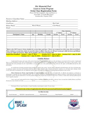 Memo format - dix memorial pool