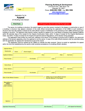 Sign off sheet - Roanoke VA 24011 Date Fax wwwroanokevagov permitcenter