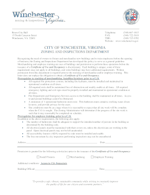 Fill in unit circle - From the City Manager - winchestervagov