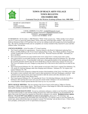 Rent increase letter template - December 2008 Bulletin - Beaux Arts Village Washington - beauxarts-wa