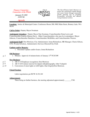 Balance sheet template - Location Justice & Municipal Center Conference Room 200 9002 Main Street, Bonney Lake, WA - ci bonney-lake wa