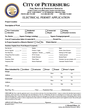 Affidavit of birth template - Electrical Permit new - petersburg-vaorg