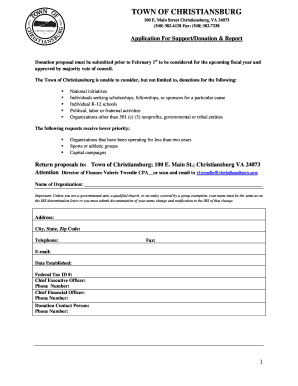 Rental application form template - Main Street Christiansburg, VA 24073