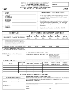 Quick reference guide template download - FED ID OFFICE OF THE COMMISSIONER OF THE REVE- 2015 2315 - petersburg-va