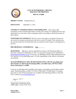 Scdmv bill of sale form 4031 - CITY OF PETERSBURG VIRGINIA REQUEST FOR PROPOSAL RFP No - petersburg-va