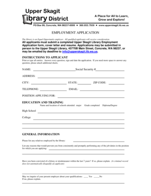 INSTRUCTIONS TO APPLICANT - Upper Skagit Library - upperskagit lib wa