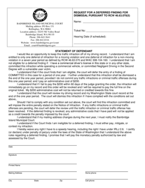 A decimal place value chart - REQUEST FOR A DEFERRED FINDING FOR DISMISSAL PURSUANT TO - ci bainbridge-isl wa