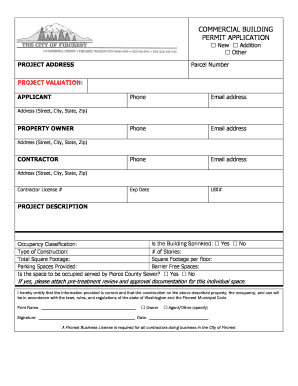 Parking waiver template - COMMERCIAL BUILDING - cityoffircrest