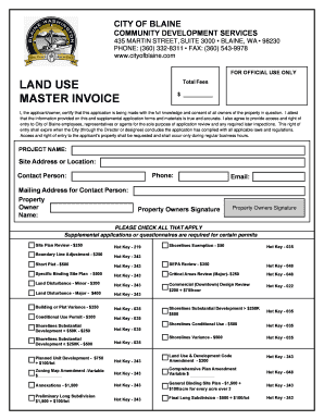 Loss of income letter from employer sample - CONDITIONAL USE APPLICATION PACKET - Blaine