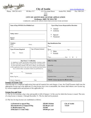 Daily activity report sample - City of Asotin wwwcityofasotin