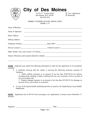 Alj finance calculator - CITY OF DES MOINES MOBILE VENDOR BUSINESS LICENSE PACKET