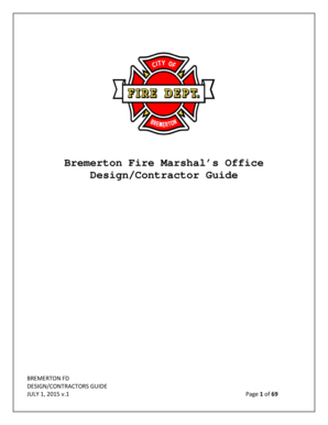 Daily task list template for work - Bremerton Fire Marshals Office DesignContractor Guide - ci bremerton wa