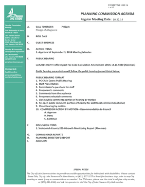 Iso 9001 internal audit report template - Regular Meeting Date - Lake Stevens Washington - lakestevenswa