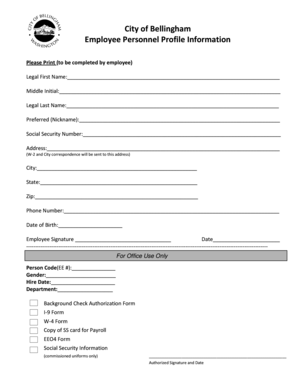 Application for out of station by parents - Employee Personnel Profile - COB Home - cob