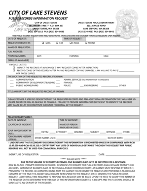 Fso appointment letter - 3-12-12 Records Request Form finaldoc - lakestevenswa