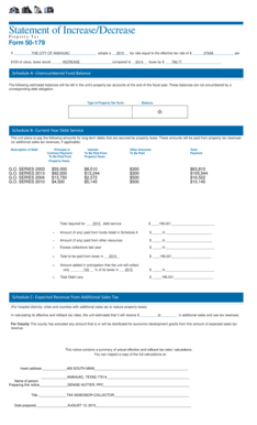 Thank you letter for money received from boss - Statement of IncreaseDecrease - anahuacus