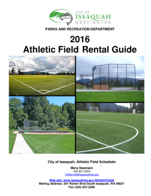 Invitation letter sample - The fees below indicate rates for non-profit user groups which are Issaquah School District area residents for league or tournament play - ci issaquah wa