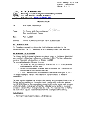 Household budget template word - Council Packet 05062014 - kirklandwa