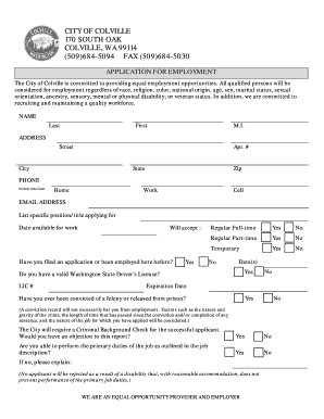 Cv templates engineering - CITY OF COLVILLE 170 SOUTH OAK COLVILLE WA 99114 FAX 509