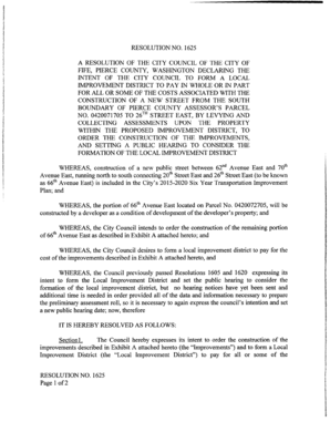 FIFE, PIERCE COUNTY, WASHINGTON DECLARING THE - cityoffife