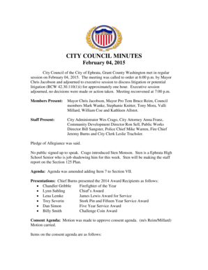 Sanderson accu tuner - by Mayor Chris Jacobson and adjourned to executive session to discuss litigation or potential litigation (RCW 42 - ephrata