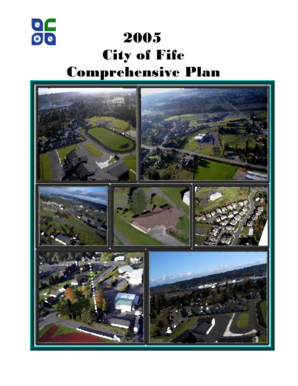 Method of statement in construction - 2005 City of Fife Comprehensive Plan - cityoffife