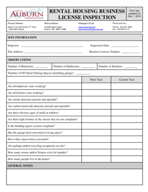 Employee sign in sheet - RENTAL HOUSING BUSINESS Form last LICENSE INSPECTION Dec 1 - auburnwa