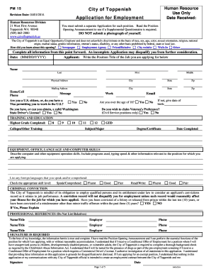 Row echelon form examples and solutions pdf - PM 15 City of Toppenish Human Resource Use Only