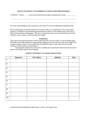 Meeting sign in sheet template word - TO THE HONORABLE CITY COUNCIL OF THE CITY OF STANWOOD - ci stanwood wa