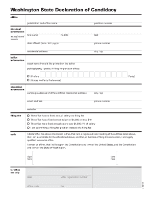 how to file for elective office