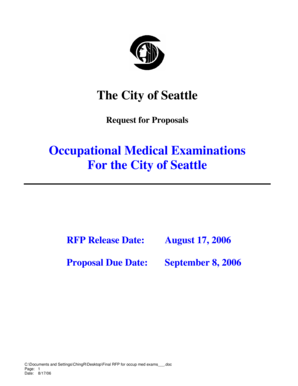 Sop format pdf - Occupational Medical Examinations - seattle