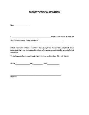 Request for Examination