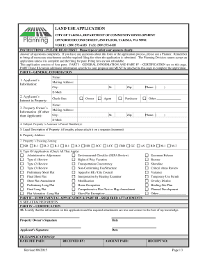 Binding Site Plan - Yakima Washington - yakimawa