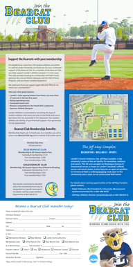 Bearcat Club Membership Application