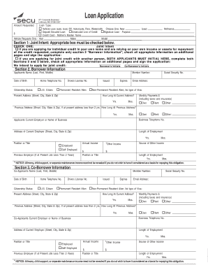 Vehicle Loan Application Form