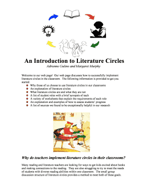 Literature Circles Guide for Teachers