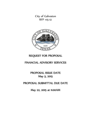 Compliance risk assessment template excel - City of Galveston RFP 15-12 - cityofgalveston