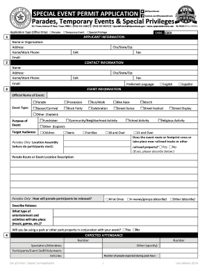 Resume application form - City Sponsorship Letter - elpasotexas