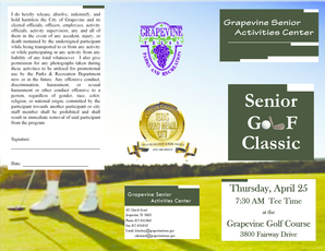 Sample of tribute - Senior G F Signature Classic - Grapevine Texas - grapevinetexas