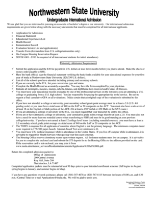 International Student Application Form
