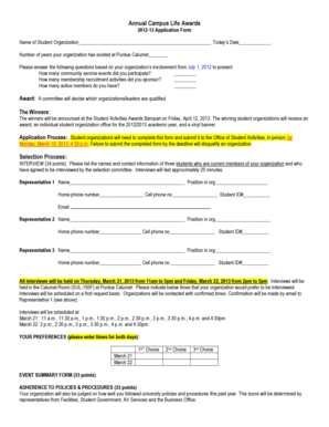 Form preview