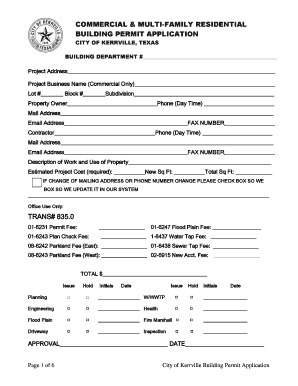 Tok ppd form 2018 - COMMERCIAL &amp - kerrville