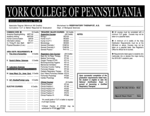 Running record sample for early childhood - 20102011 Academic Yearp Associate Degree (Minimum 99 Credits) Cumulative 2 - ycp