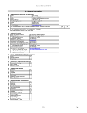 Common Data Set 2014-2015